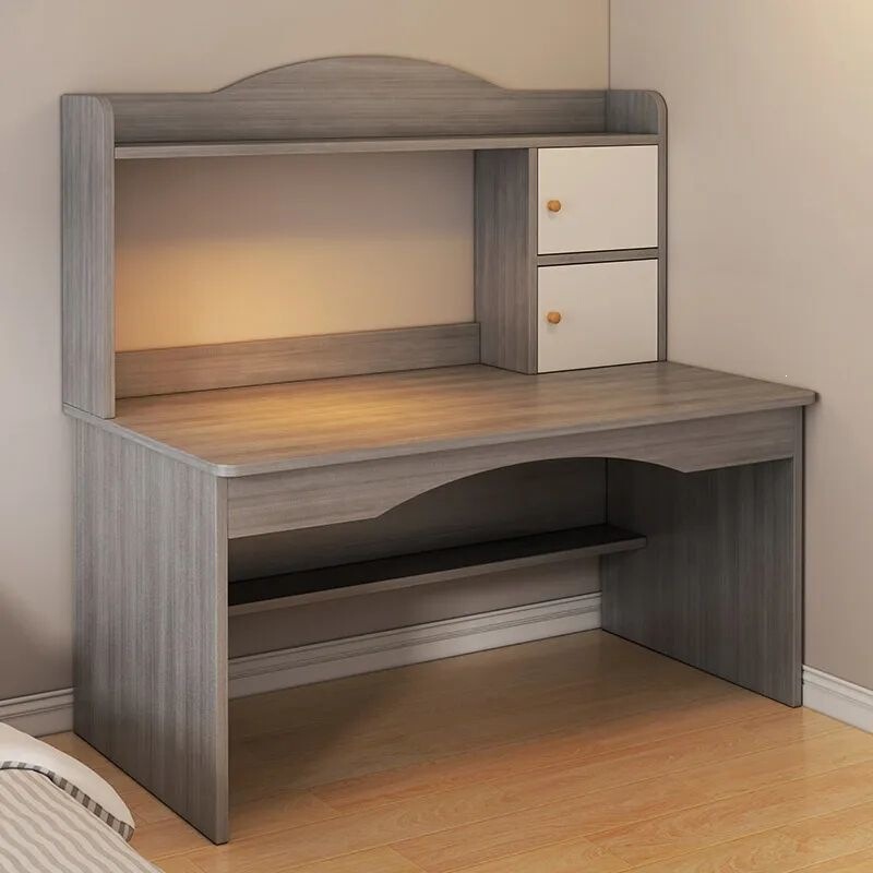 Computer desk, modern student desk, home desk with bookshelf, all-in-one desk, simple study desk for bedroom, writing desk, office desk Computer desk, modern student desk, home desk with bookshelf, all-in-one desk, simple study desk for bedroom, writing desk, office desk