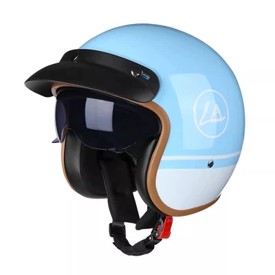Motosiklet kaskı (dəbilqə), Motorcycle Helmet, Electric Vehicle - cloud-sky-blue-brim-3c-certification-m