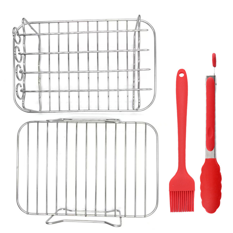 2단랙 + 푸드클립 + 오일브러쉬(빨간색)