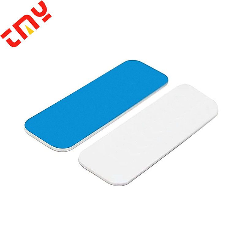 파란색과 흰색 배경 (직사각형 76*25mm)