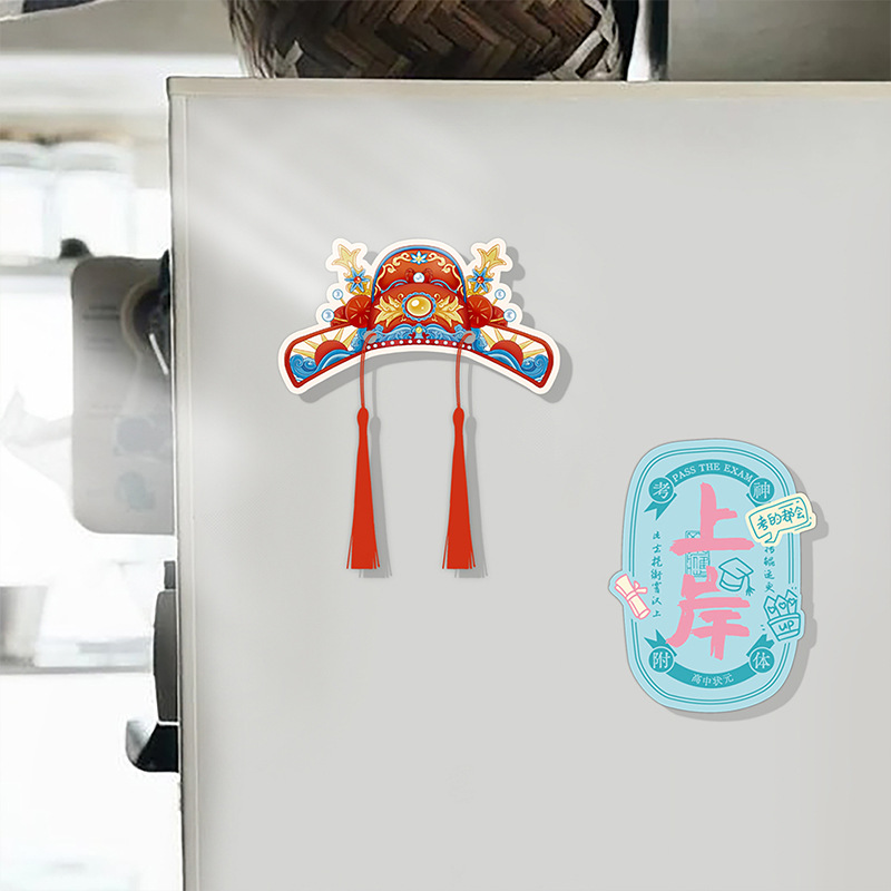 Pegatinas de refrigerador acrílicas magnéticas para recoger luz