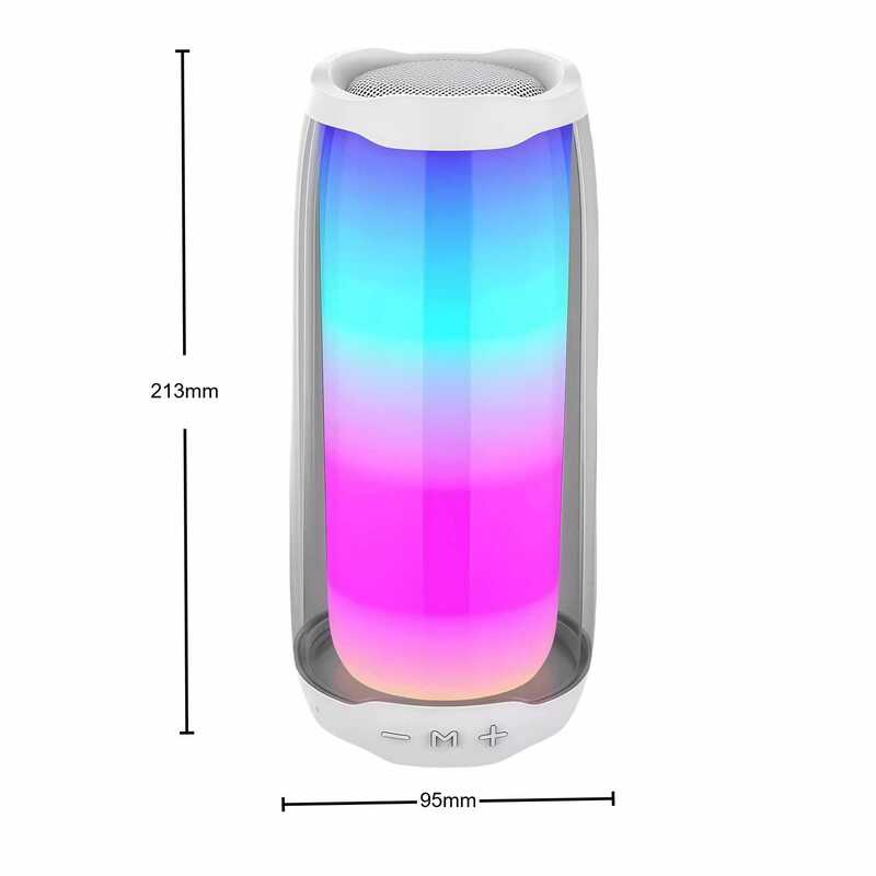 华强北带货pulse4脉动蓝牙音箱露营家用七彩呼吸氛围灯桌面音响|undefined