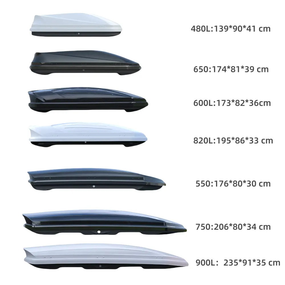 Factory Direct Sales Car Large-Capacity Roof Plastic Anti-Scratch Luggage Car Suv Travel Car Luggage