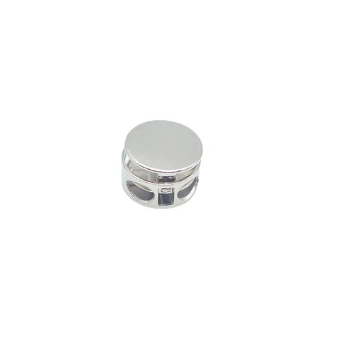 Metal spring buckle pig nose buckle double hole cylindrical pendant hat mine buckle clothing bags and accessories buttons small flat buckle wholesale