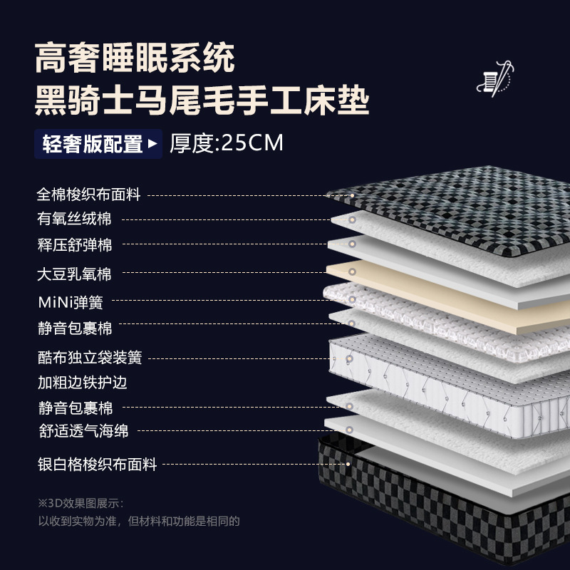 라이트 럭셔리 버전 [두께 25CM]