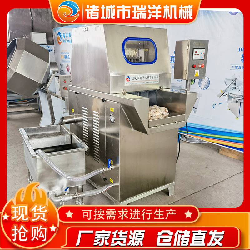 不锈钢气动盐水注射机  带骨盐水注射机   牛肉块盐水注射机