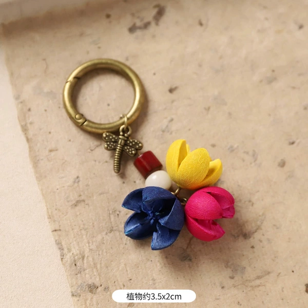 18-Three-color open smile (bag hanging pendant)