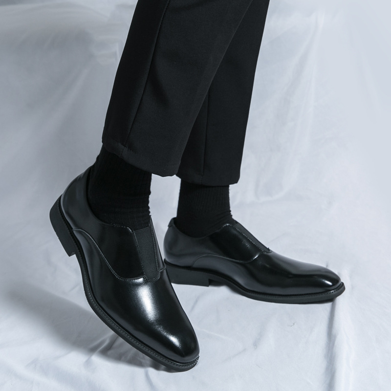 Zapatos de cuero transfronterizos de gran tamaño, zapatos de pie para hombres, zapatos de boda de negocios, zapatos de oficina diarios, zapatos de derby image 3