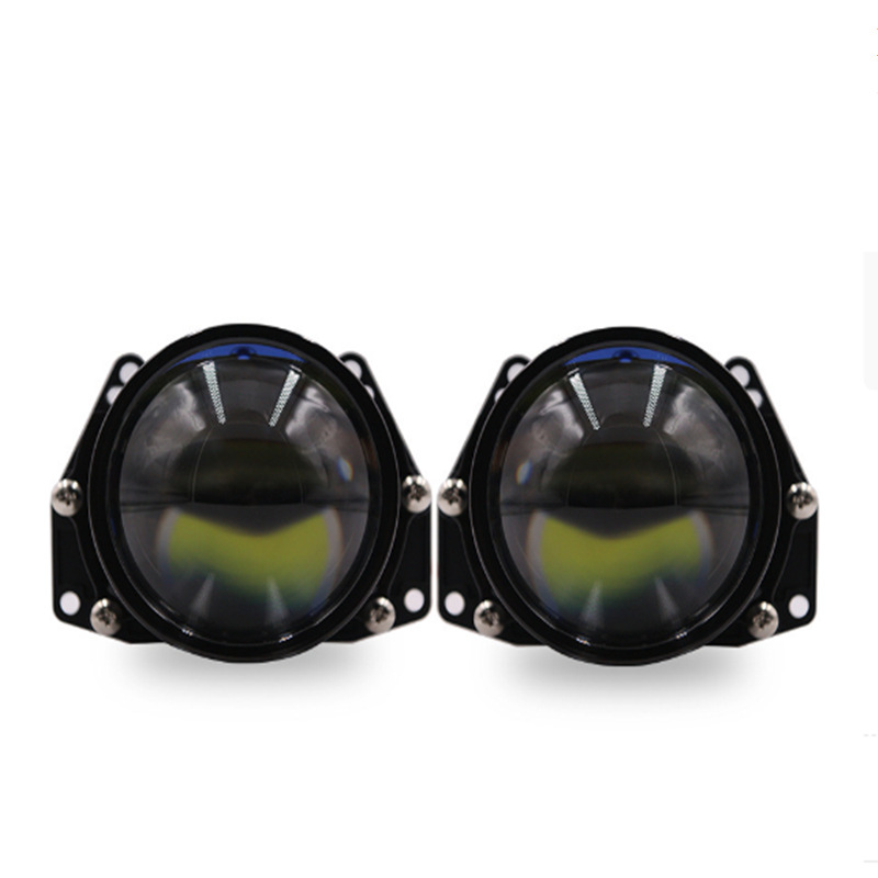 G3 doble lente delantero luz condensada luz LED superbrillante automóvil transformado luz láser de alta potencia delantero