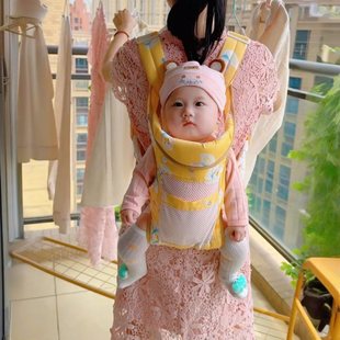 Baby Sling Can Be Used Both Front and Back for Small-Month-Old Babies to Go Out, Simple and Lightweight, Front-Hold Type Baby Holding Artifact, Multi-Functional