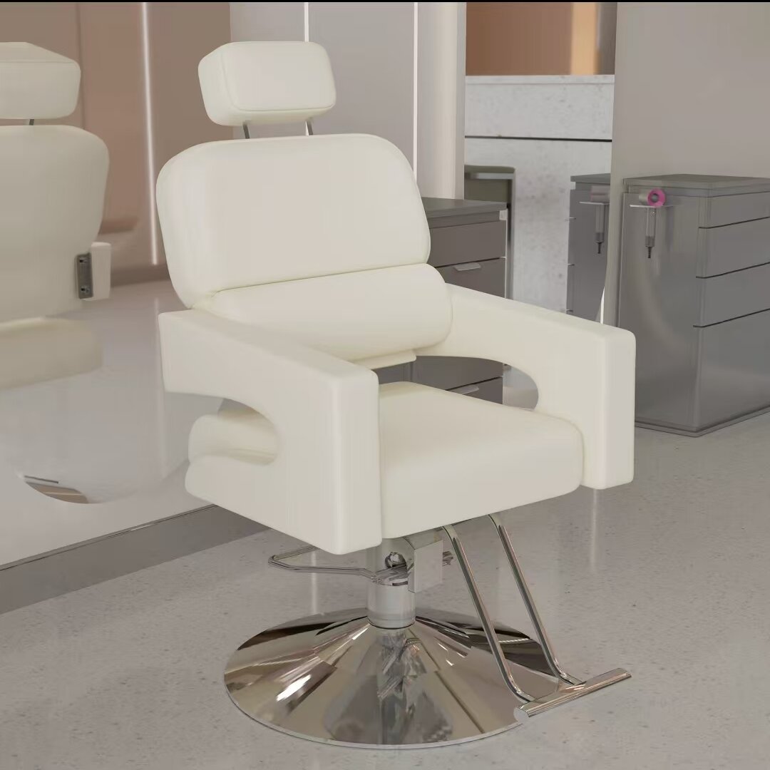 Sillón de peluquería, sillón de salón moderno, sillón de peluquería sencillo, sillón para cortar el pelo, sillón especial para permanente y tinte de salón, sillón de salón de belleza, uso comercial de alta gama.