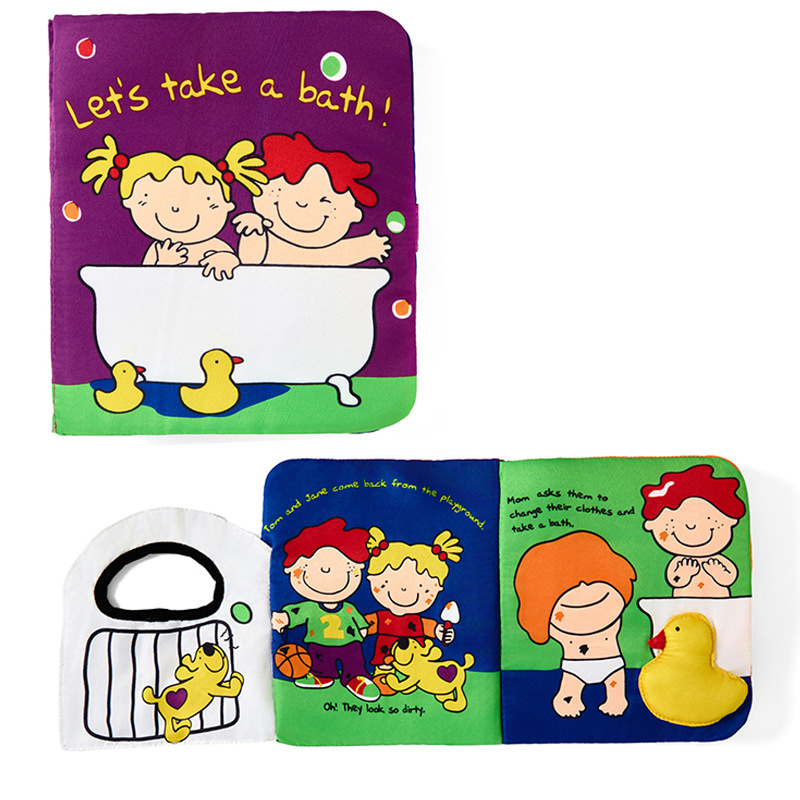 Let's take a bath book