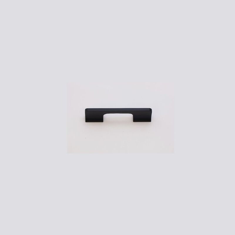 現代のシンプルなアークキャビネットのキャビネットの引き出しの取っ手の長い黒い灰色の金のアルミニウム合金の取っ手の家具の金属|undefined