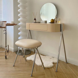 Internet Celebrity Small Apartment Bedroom Dressing Table Modern Simple Bedside Dressing Table Light Luxury Designer Desk Storage