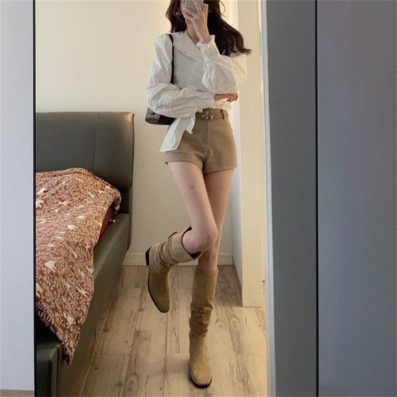 小个子夏季新款修身显瘦显腿长超短裤微胖mm直筒休闲裤女包臀热裤|undefined