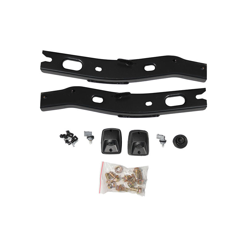 Adecuado para modelos Toyota Tacoma de 1995-2004, conjunto de parachoques trasero negro original.