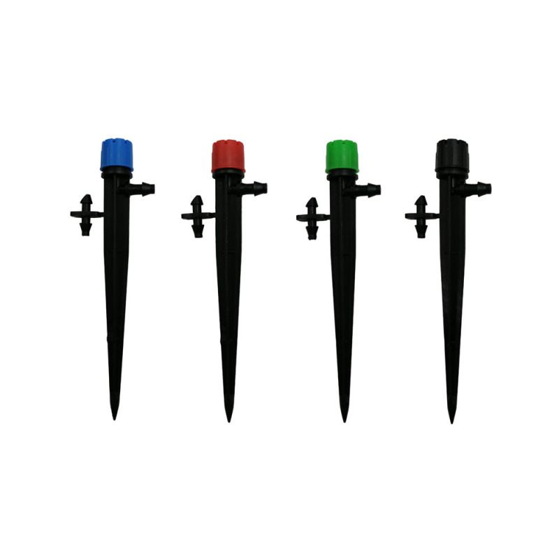 13cm adjustable drip head ground plug adjustable drip head 360 degrees eight holes full round adjustable drip arrow with double hooks