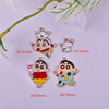 Cartoon metal accessory, pendant, earrings, wholesale