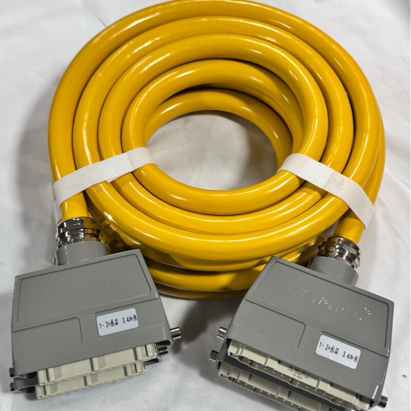 24 core mold temperature control box cable heavy load connection line injection molding machine hot runner electric box wiring harness