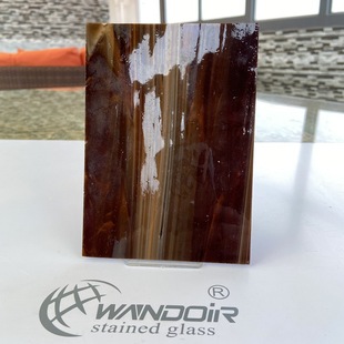 Architectural decoration colored glass art inlaid glass Tiffany painted glass [317-6S]]
