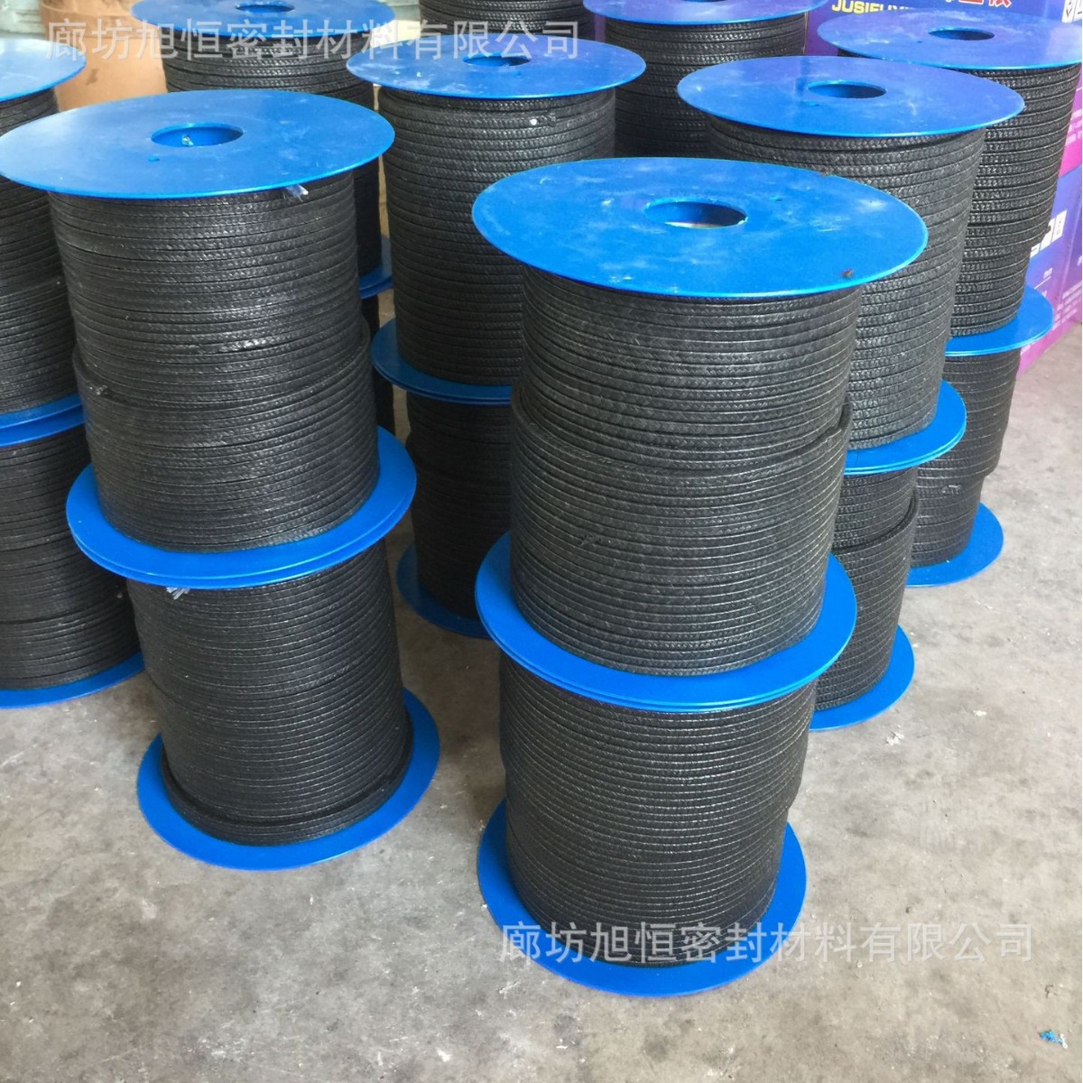 石墨四氟盘根含油黑四氟白四氟盘根