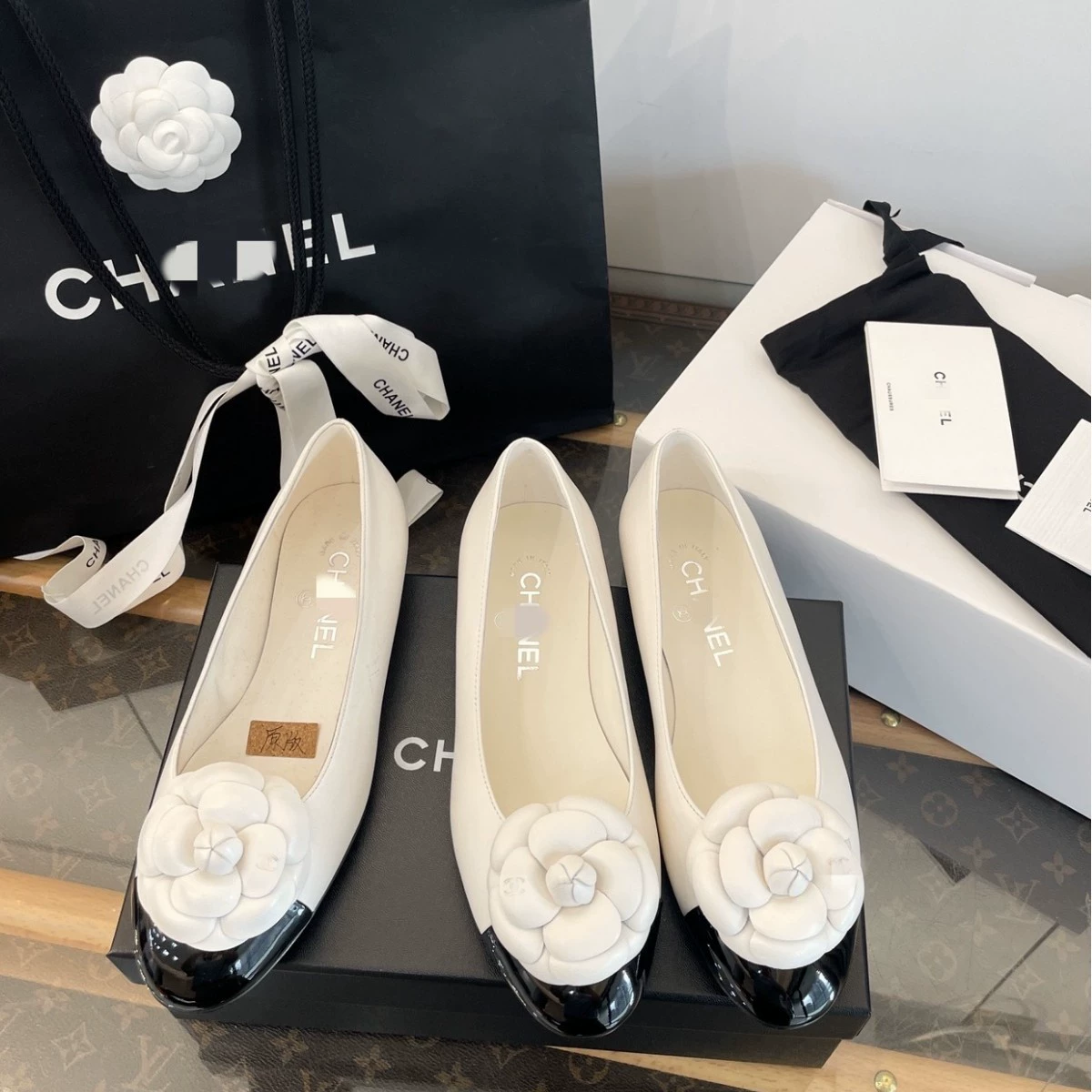 Горный чай, обувь для отдыха, европейский стиль, стиль Chanel, с цветочным узором