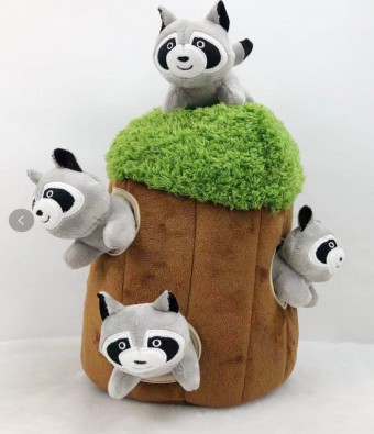 Amazon fuente árbol agujero Casa traje mascota perro escondite sonido de peluche de juguete creaking nido de gato en stock