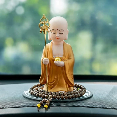 Safety, Wholesale Manufacturer, Car Decoration, Car ornaments - standing-kisashang-gold