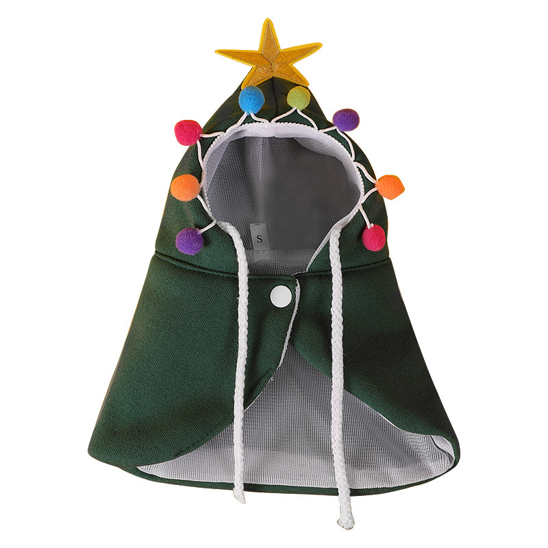Ropa para mascotas Navidad Halloween capa traje de vacaciones suministros para mascotas gato perro ropa de algodón traje de transformación