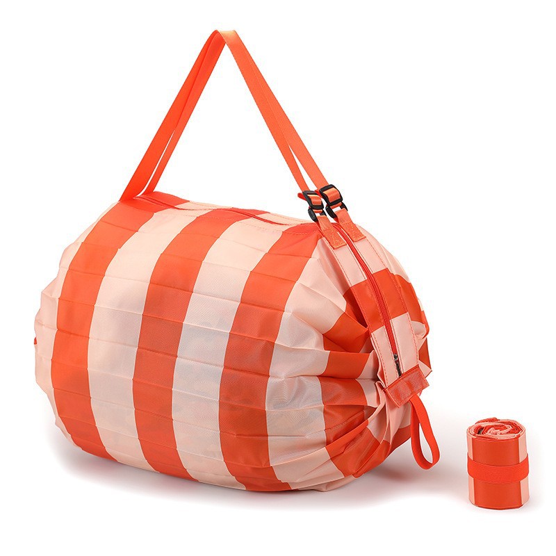 Fábrica de gran capacidad plegable bolsa de compras plisada camuflaje multicolor Oxford tela de almacenamiento portátil protección del medio ambiente bolso