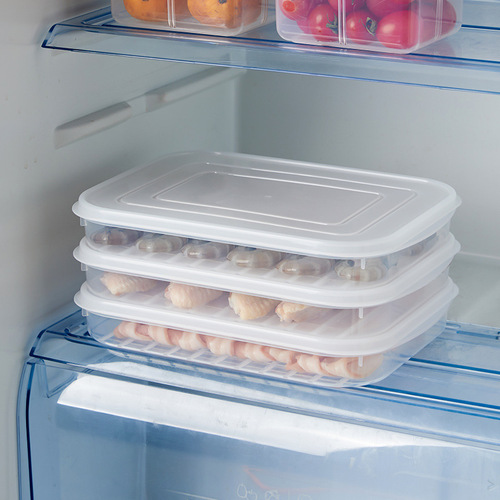 Japanese soft lid non-stick bottom fish steak crisper refrigerator bacon sealed refrigerated box seafood frozen storage box