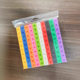 Children's Early Education Plastic Cube Teaching Aids Educational Assembling Small Square Building Blocks Toys Large Particles Cross-Border Wholesale