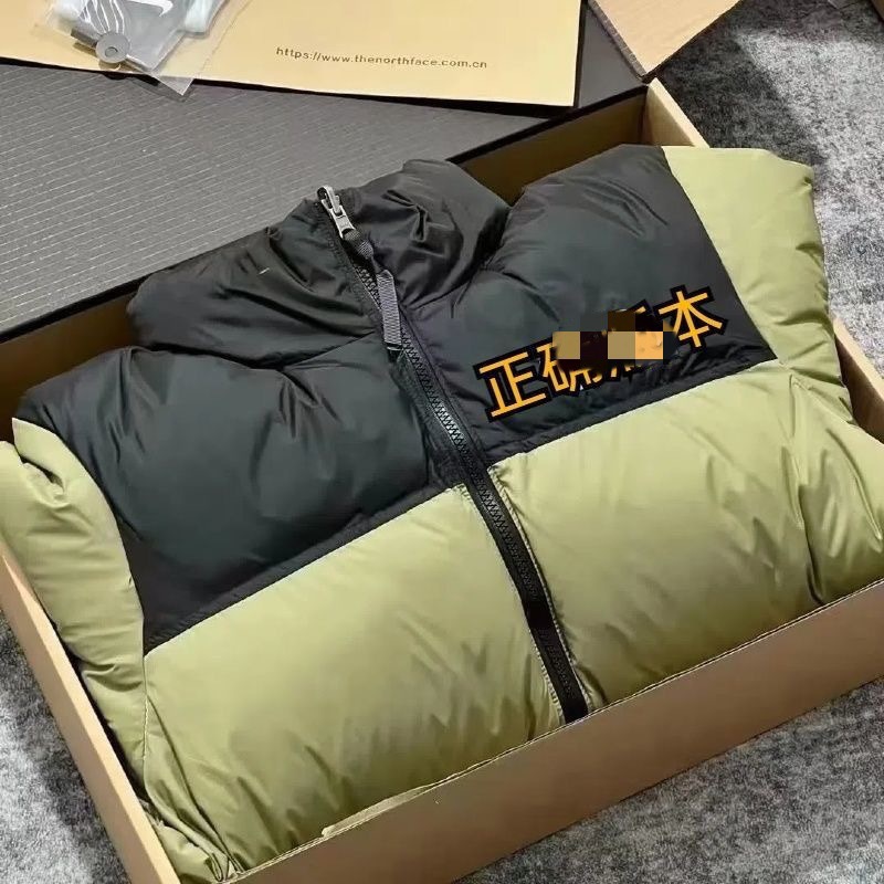 Chaqueta de plumón de cara del norte 1996 versión americana 700Pong hombre y mujer a prueba de viento grueso chaqueta de pan impermeable abrigo cálido TNF puro original