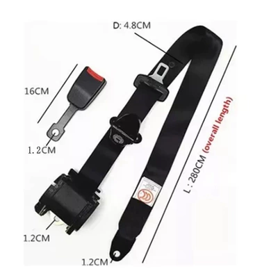 Belts Including Emergency Locking Seat Belts — Car seat belt - k3-galvanized-retractor-s16-base