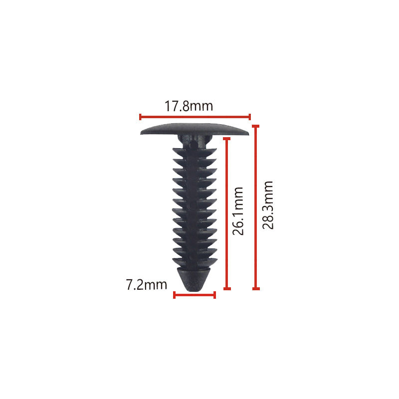Al por mayor coche universal árbol de Navidad remache cubierta techo coche hebilla tronco interior Panel CLIP A12