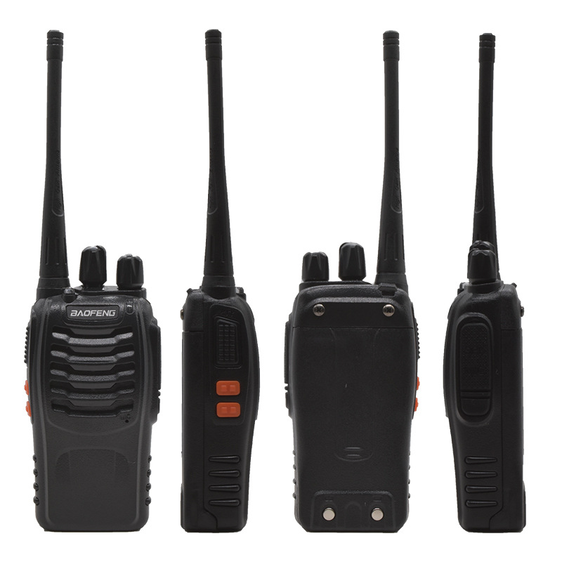 Baofeng walkie-talkie BF-888S de mano de alta potencia baofeng Hotel sitio de exposición de seguridad intercomunicador fábrica al por mayor