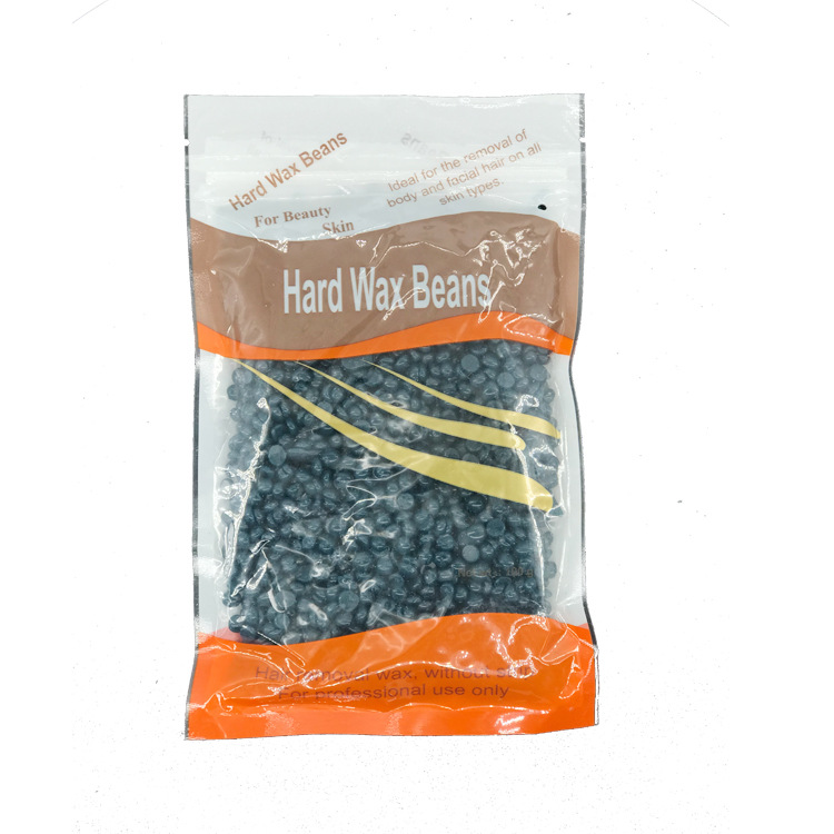 Cera de frijol cera de depilación cera de frijol cera dura nariz pelo cera de abejas sin papel cera sólida terapia frijol 100g cera dura transfronteriza frijol