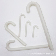 跨境新品 圣诞节软塑料吹塑拐杖 商场店铺装饰装扮节日用品