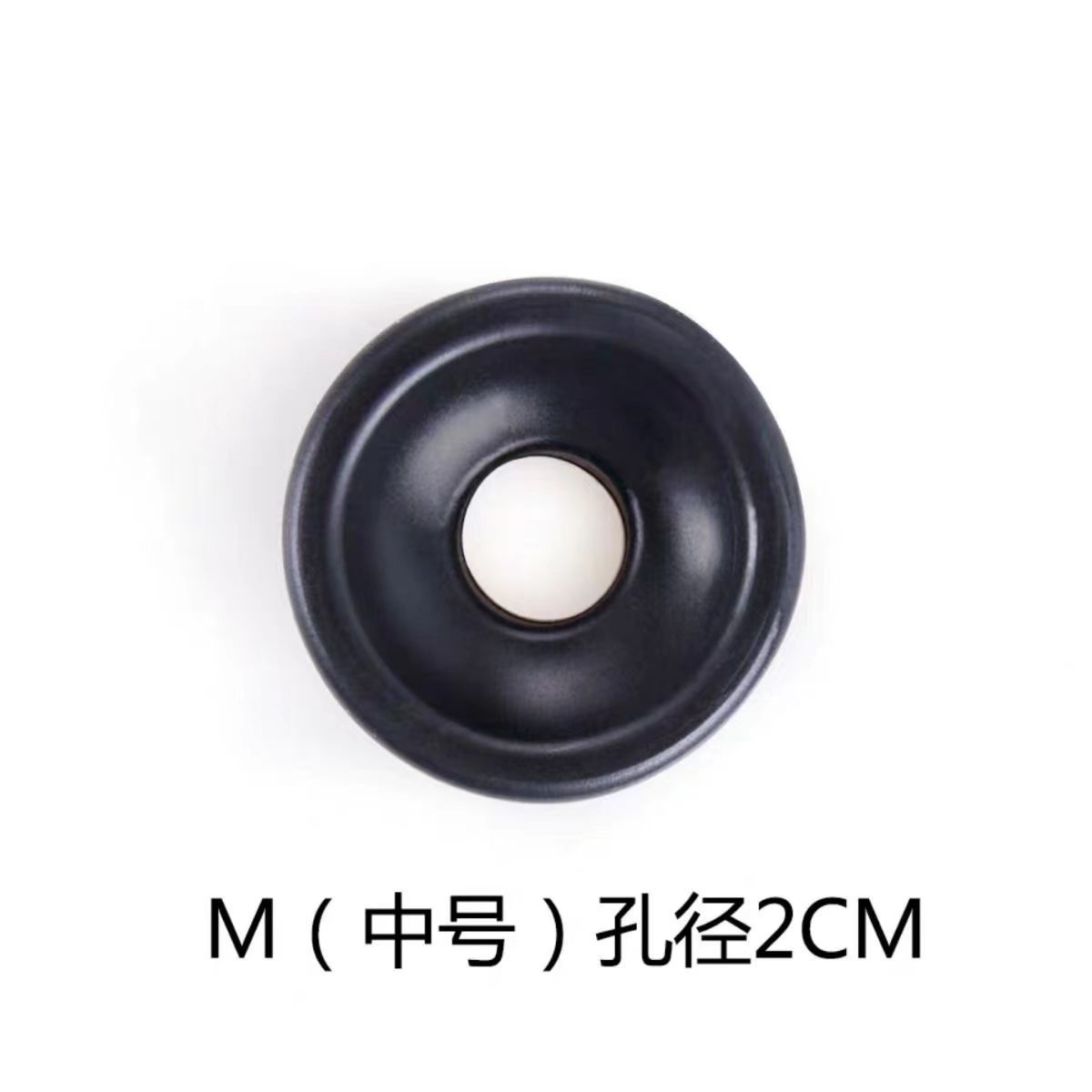 Silicone Sleeve for Aircraft Cup Masturbator, Black Small Replacement Insert — detail image 5