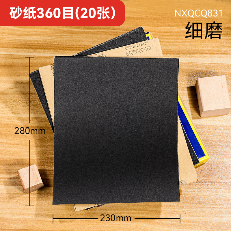 Fabricante al por mayor ferretería carpintería papel de lija húmedo y seco herramientas de pulido fino a mano industrial papel de lija