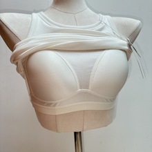 太好穿了 女士罩杯一体式背心 夏季薄款凉感莫代尔桑蚕丝显瘦背心