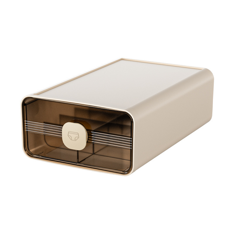 下着収納ケース家庭用箪笥肌着靴下引き出し式仕切り整理ケース三合一神器|undefined