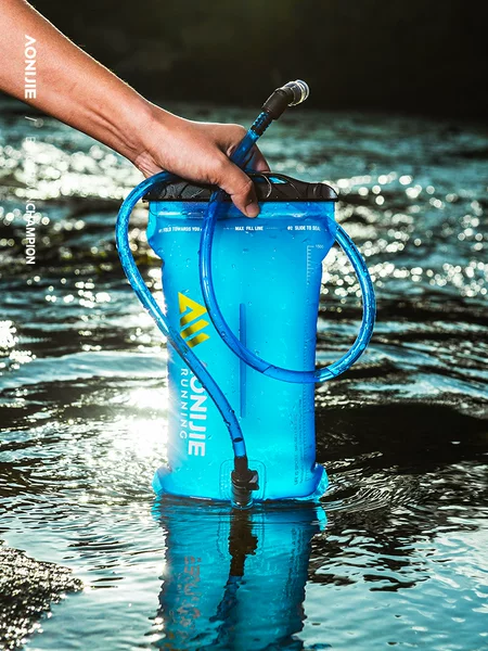 Onijie Outdoor Sports Soft Water Bag Portable Foldableing Large-Capacity Water Bag Mountaineering Cycling Hiking Cross-Country Hydration Bag