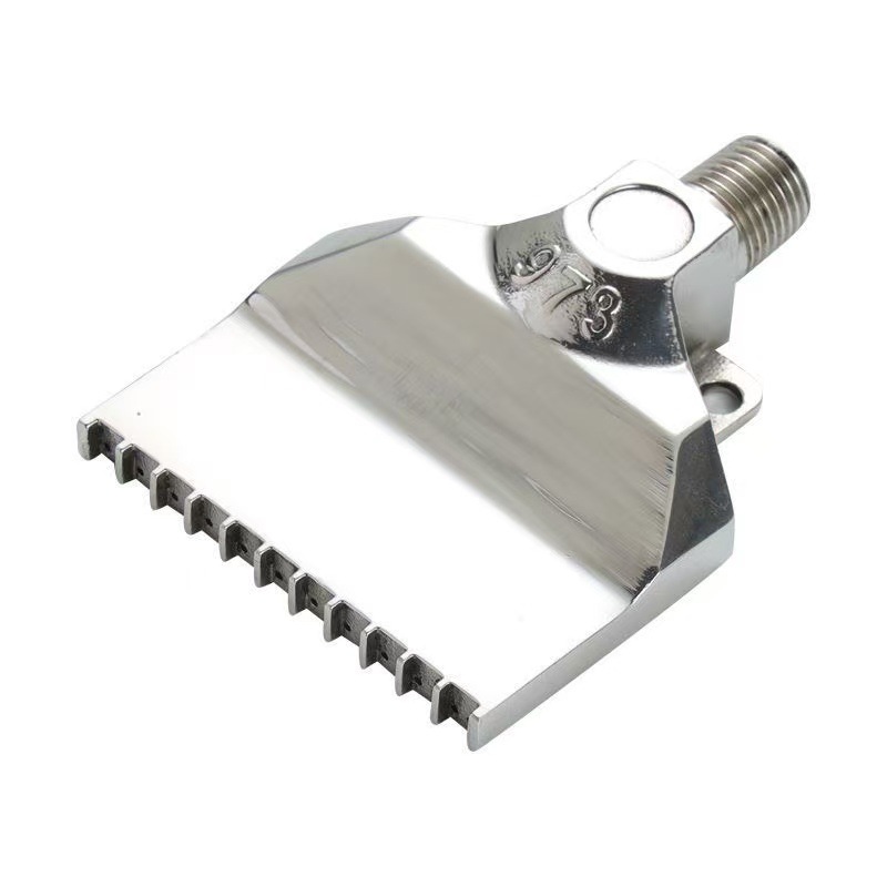 不锈钢727吹风喷嘴 铝合金可调扁形风刀喷头 工业吹气冷却喷水嘴