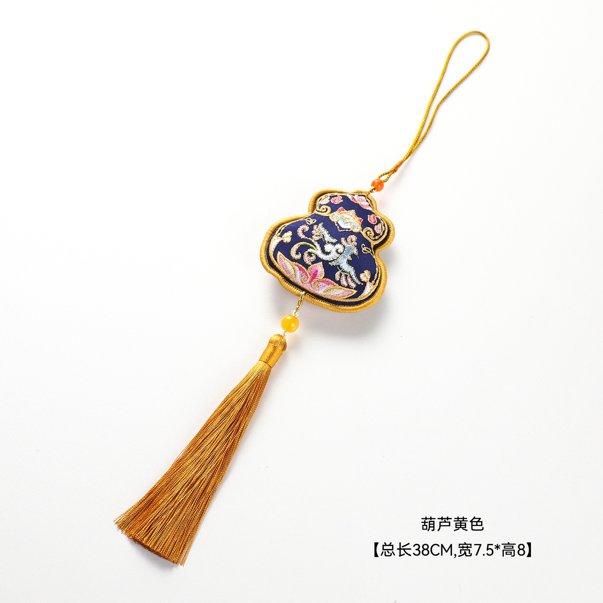 Colgante de cerradura concéntrica de siete colores de cordier de estilo chino decoración de barril de fiesta de Año Nuevo con flores de material DIY colgante de flores