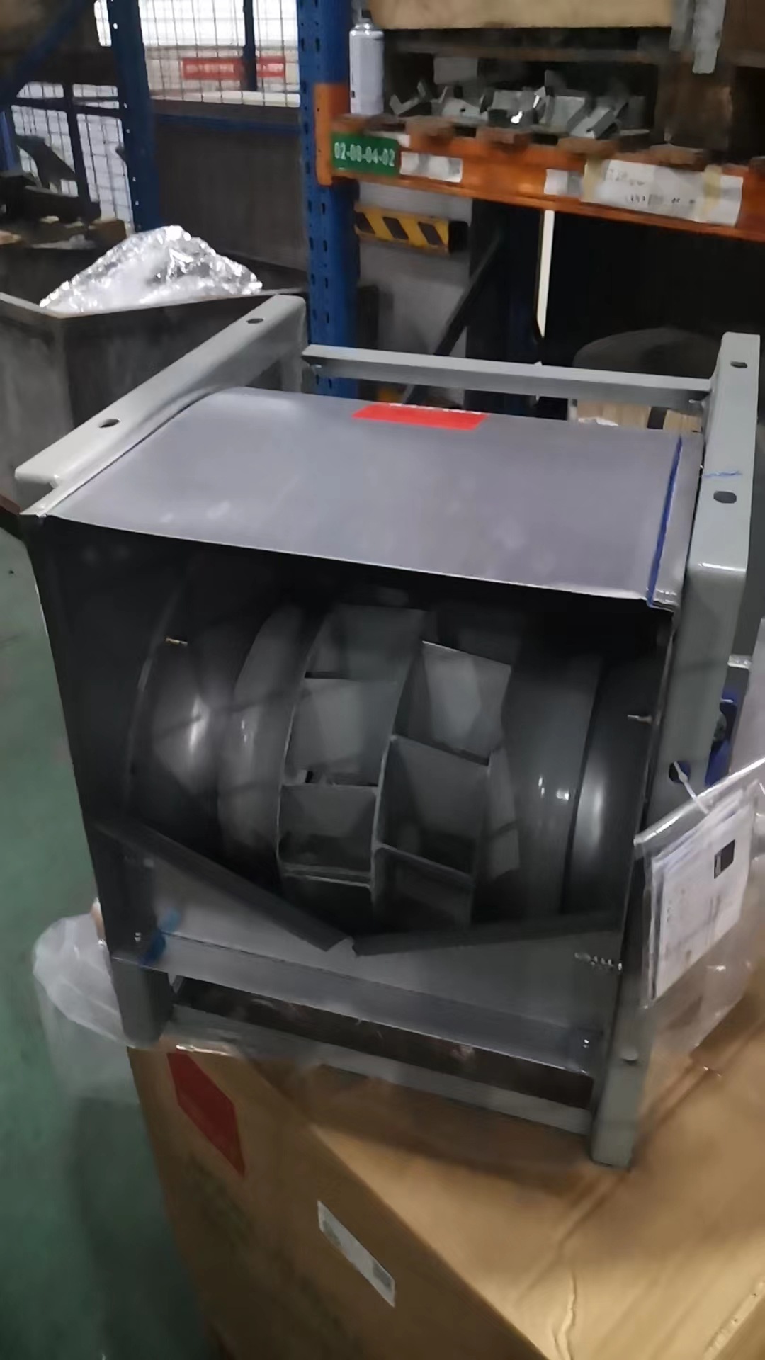 KRUGER科禄格 节能离心风机 KAT12-9S2D25CW360 写字楼管道通风