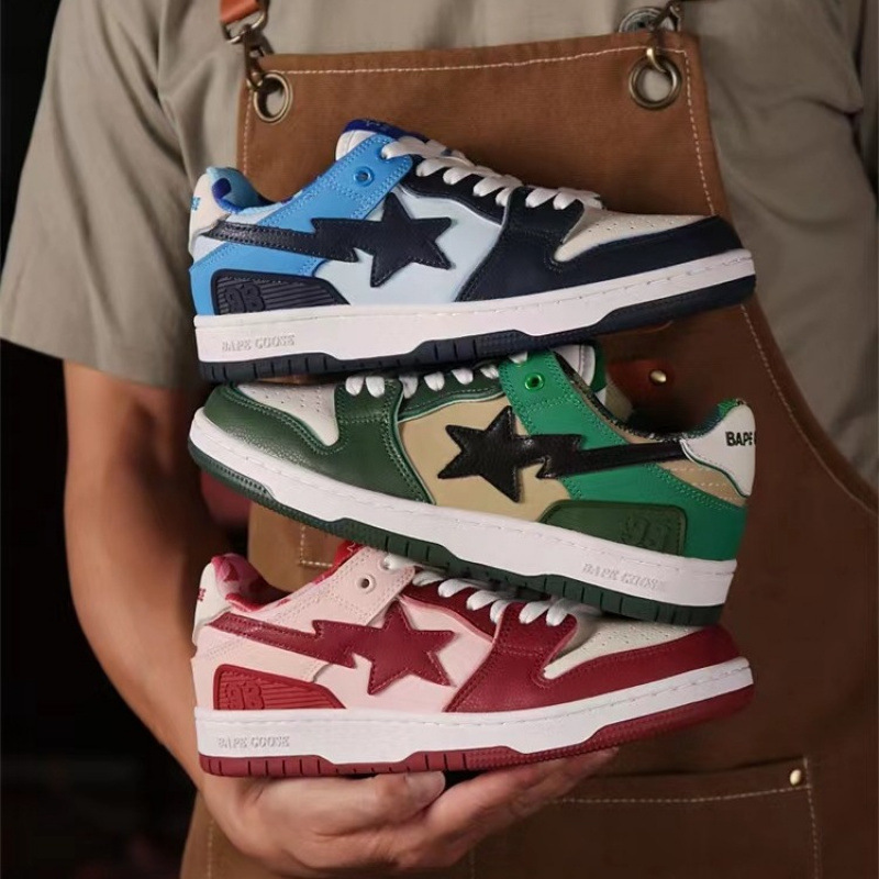 El mismo tipo de zapatos estrella de moda nacional retro negro rosa DUNK zapatos de skate para mujeres Putian Chunyuan zapatos deportivos para hombres