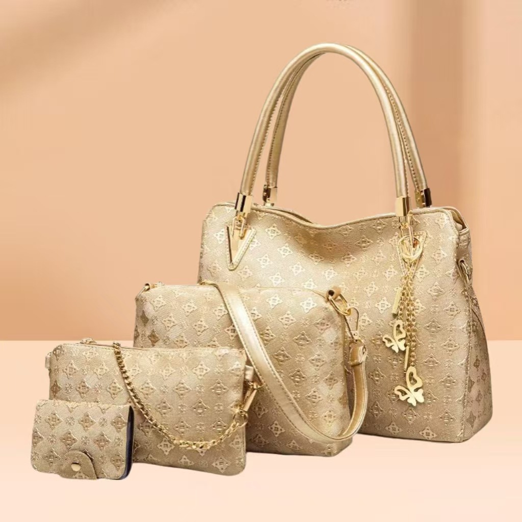 Bags for Women 2024 New Trendy Korean Style Handbags Single Shoulder Diagonal Mother-In-Law Bag Middle-Aged Women Large Bag Medium Bag