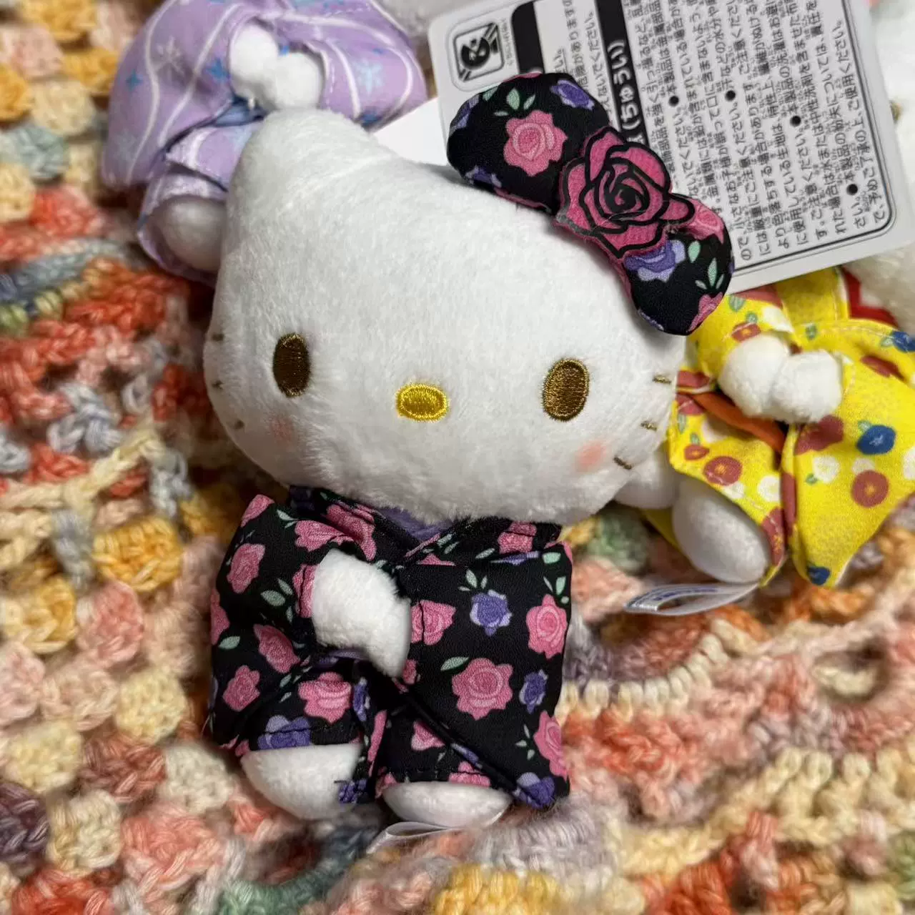 Плюшевая подвеска-брелок для ключей (Hello Kitty) симпатичная кукла, мягкая мини-плюша 10+ вариантов дизайна, подарок 0.038 кг