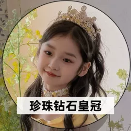 童连衣裙;儿童发饰;童套装